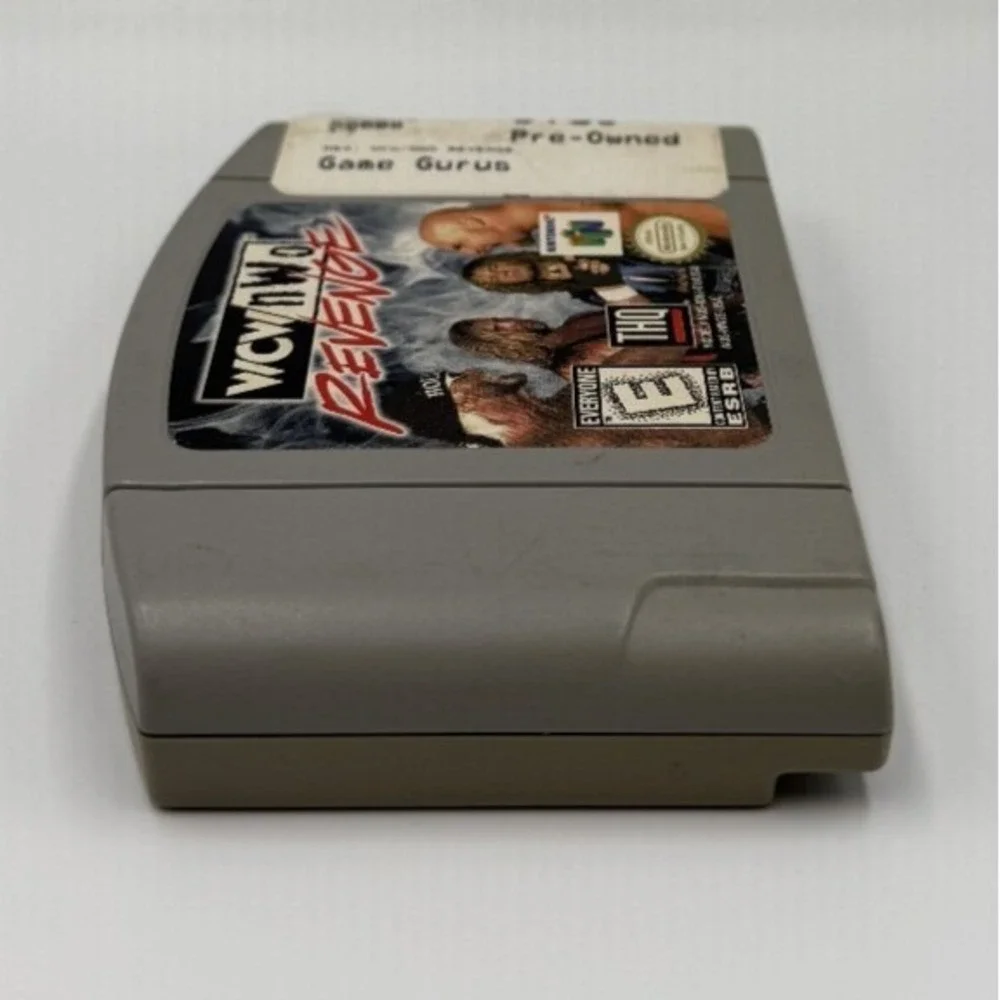WCW nWo Revenge Nintendo 64 N64 Game Cartridge NUS-NW2E-USA THQ Wrestling